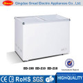 top door chest freezer fridge refrigerator With CE,CB,WithInner glass/Wheels/Basket/Handle/Lock and key